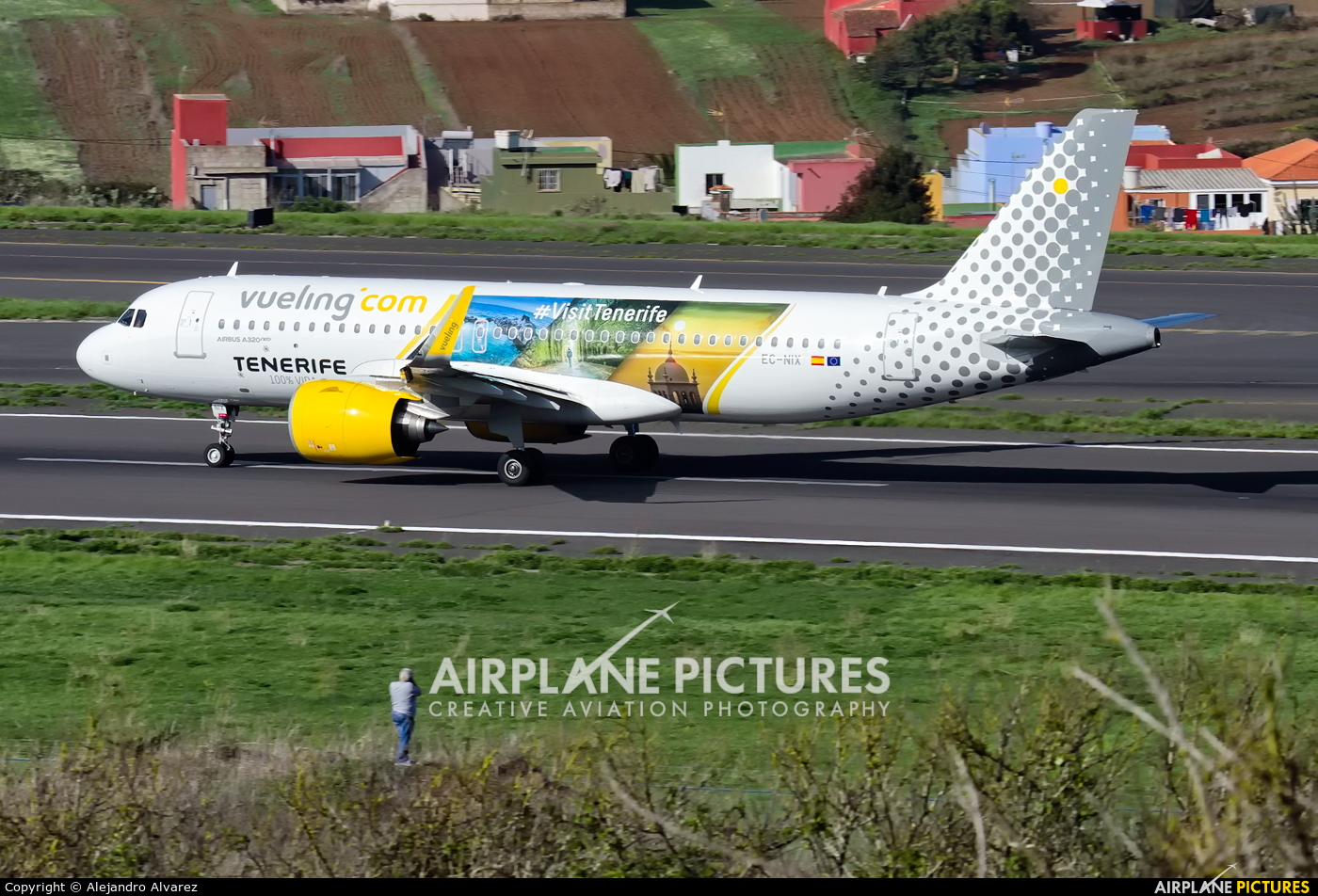 Vueling Airlines EC-NIX aircraft at Tenerife Norte - Los Rodeos