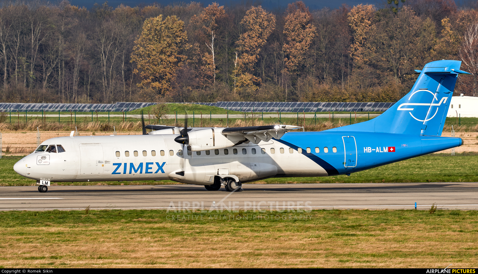 Zimex Aviation HB-ALM aircraft at Ostrava Mošnov