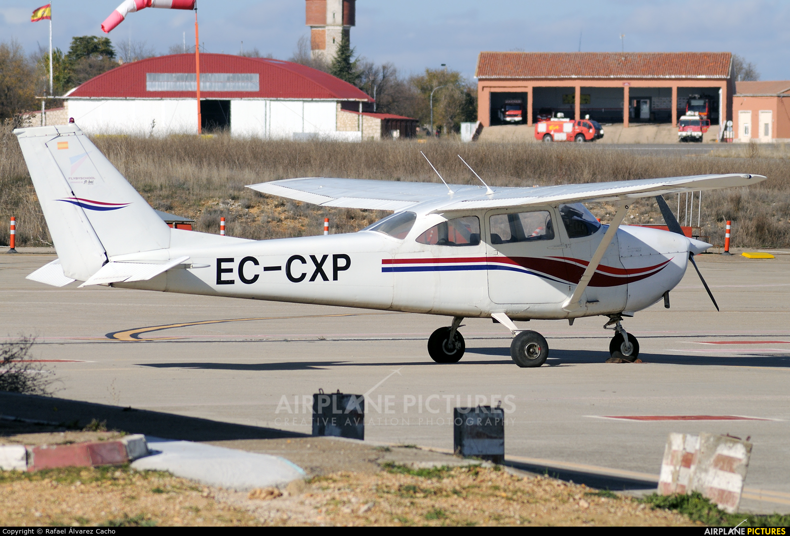 Private EC-CXP aircraft at Valladolid - Villanubla
