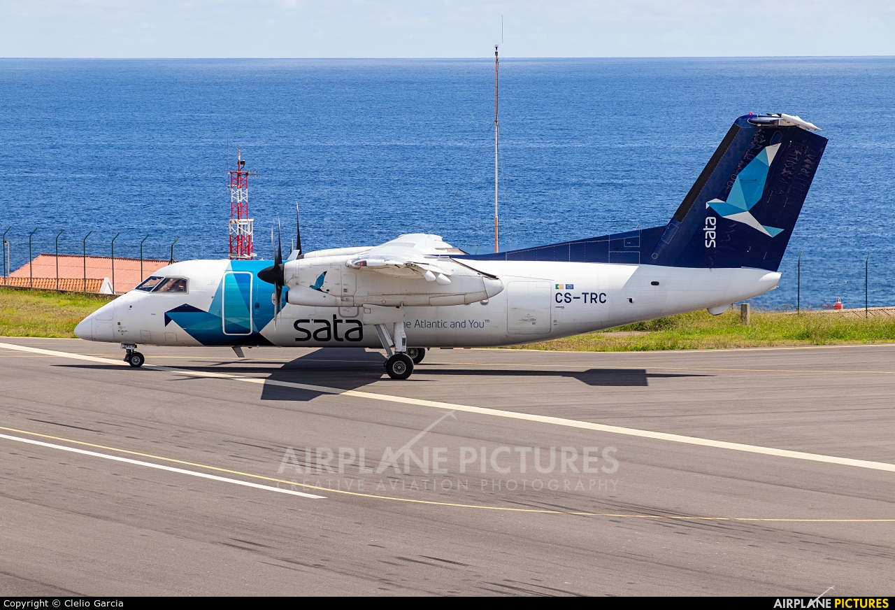 SATA Air Açores CS-TRC aircraft at Azores - Corvo