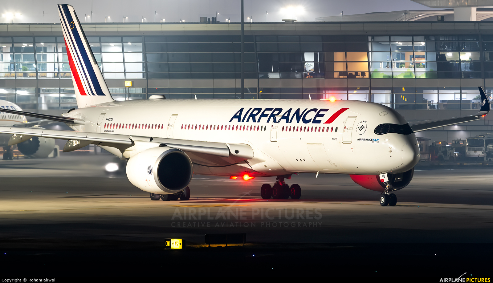 Air France F-HTYD aircraft at Delhi - Indira Gandhi Intl
