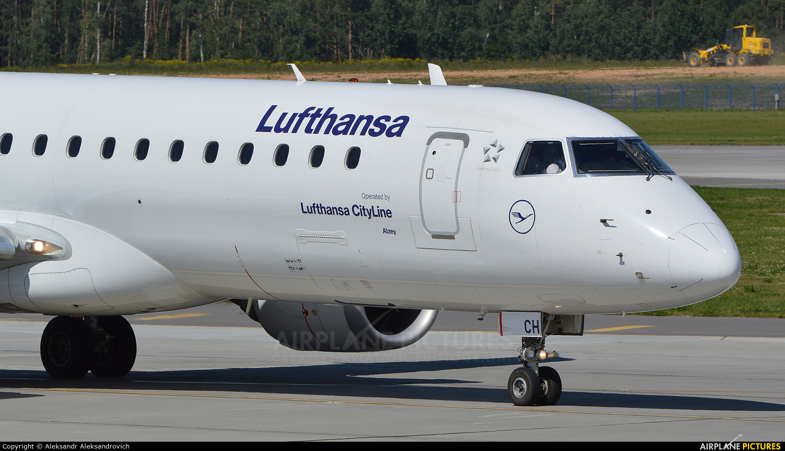 Lufthansa Regional - CityLine D-AECH aircraft at Minsk Intl