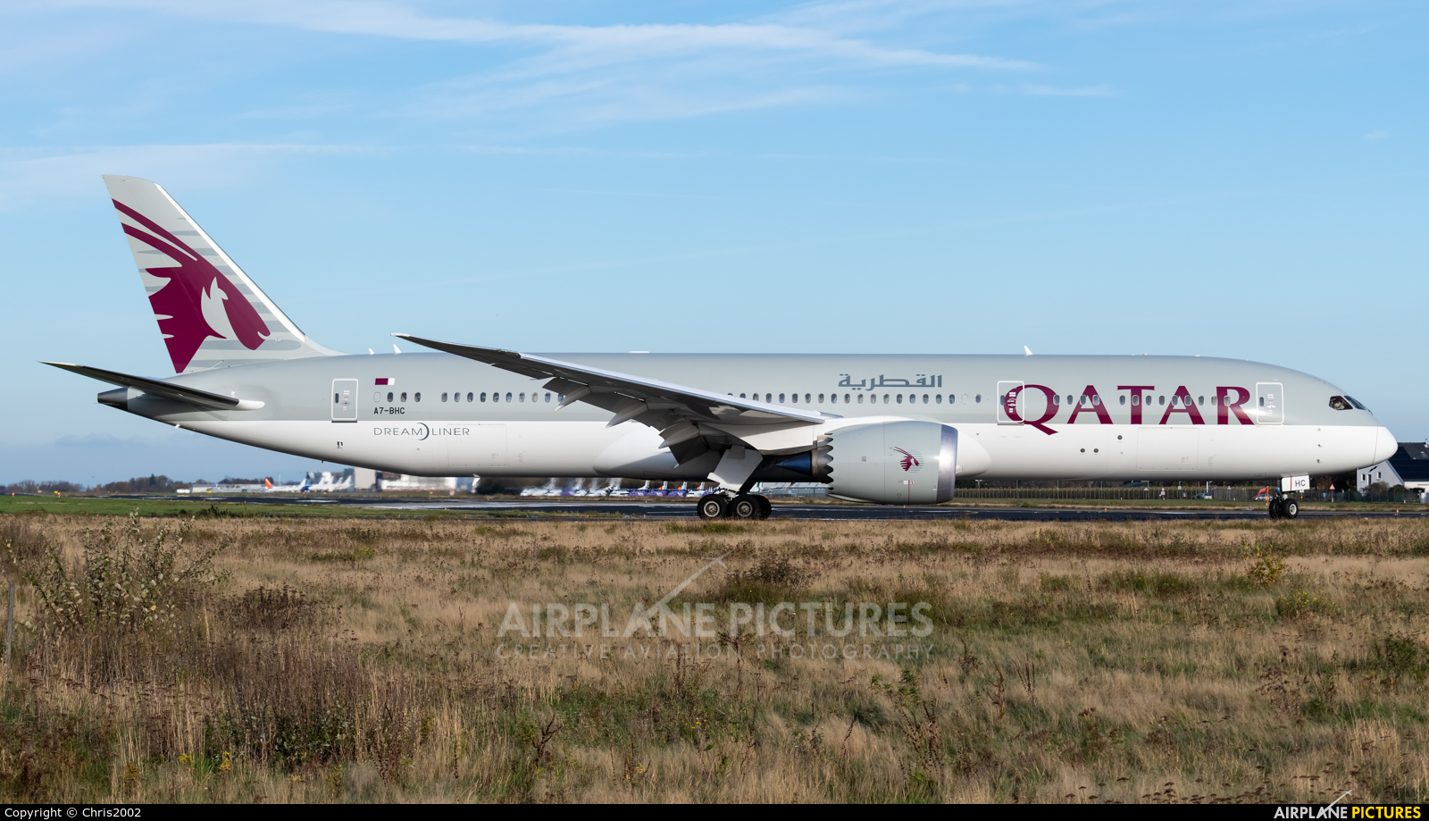 Qatar Airways A7-BHC aircraft at Maastricht - Aachen