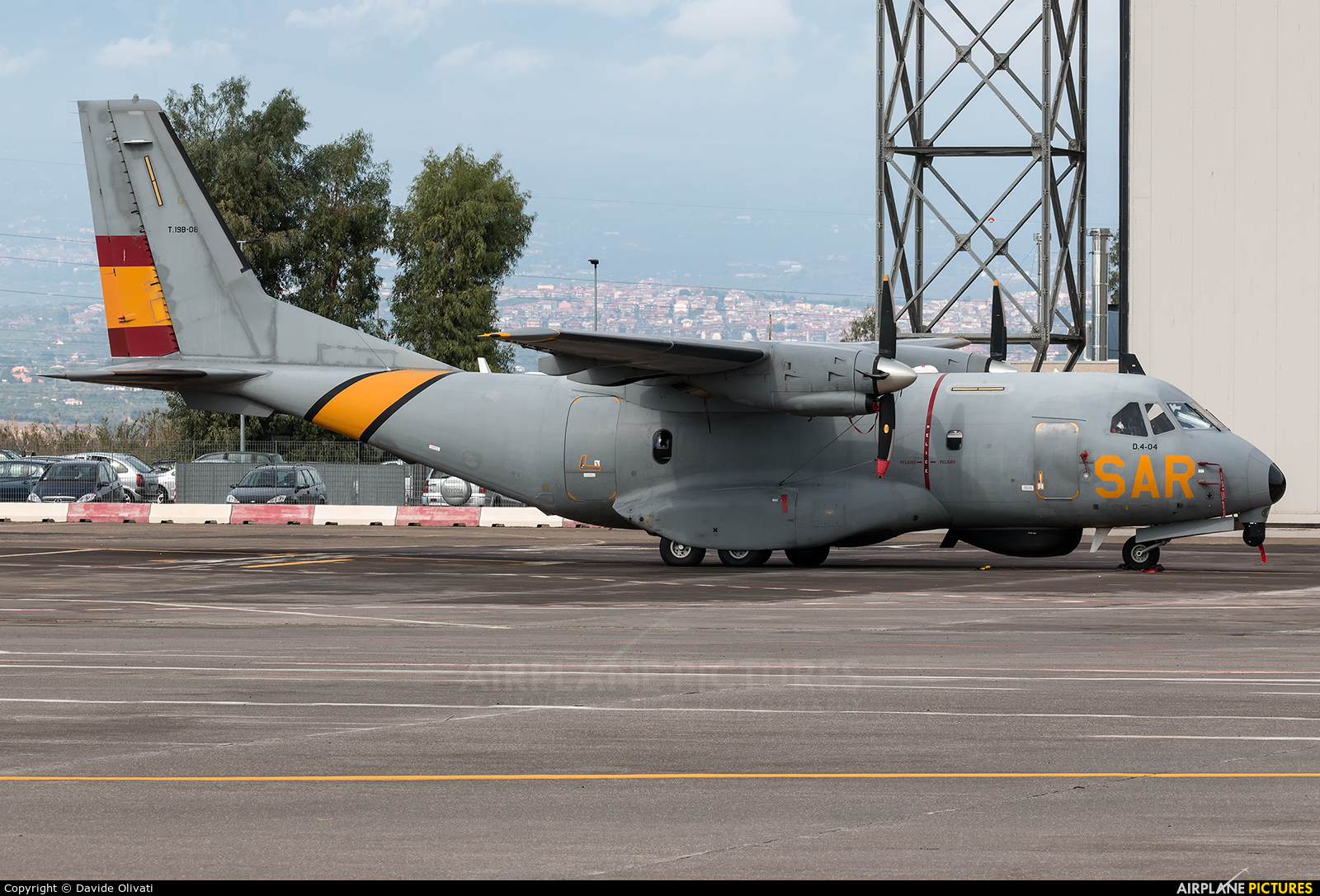 Spain - Guardia Civil T.19B-08 aircraft at Sigonella