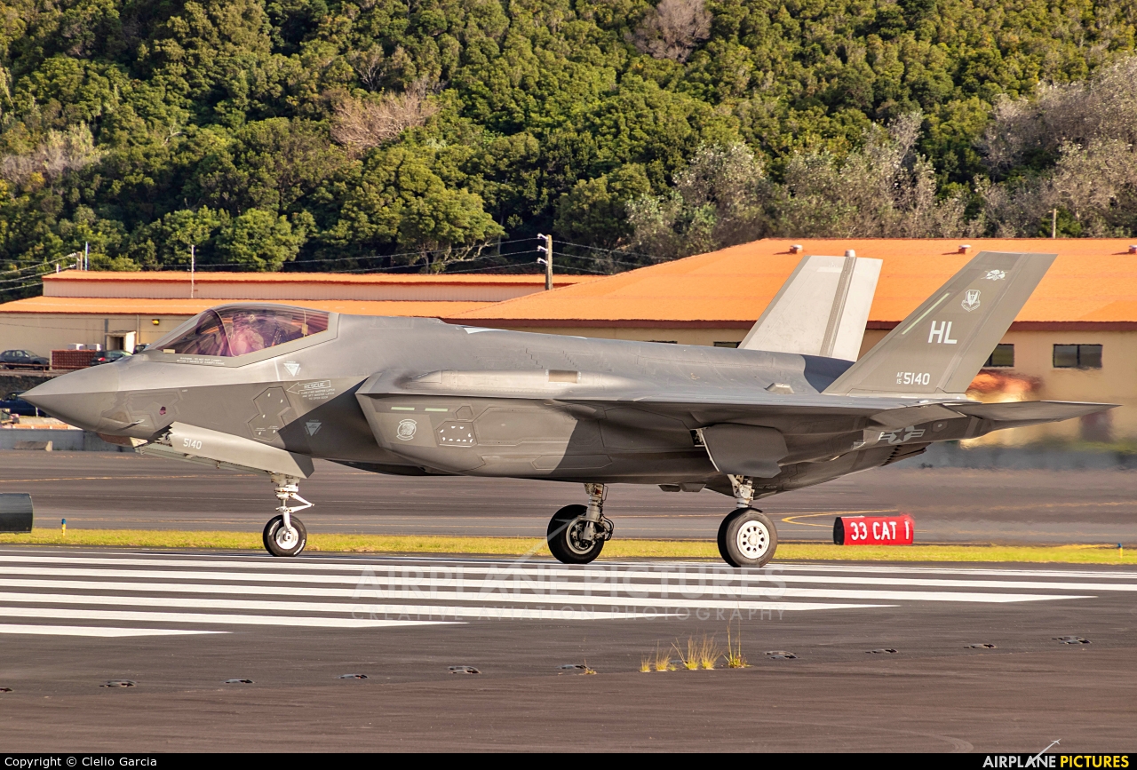 USA - Air Force 15-5140 aircraft at Azores - Lajes