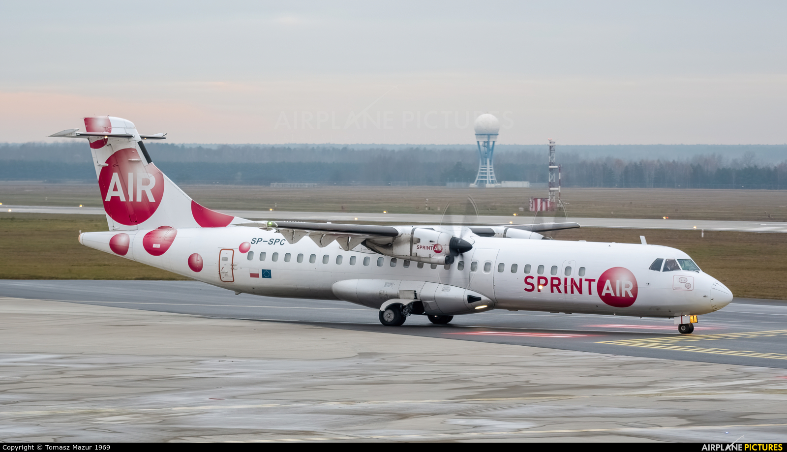 Sprint Air SP-SPC aircraft at Katowice - Pyrzowice