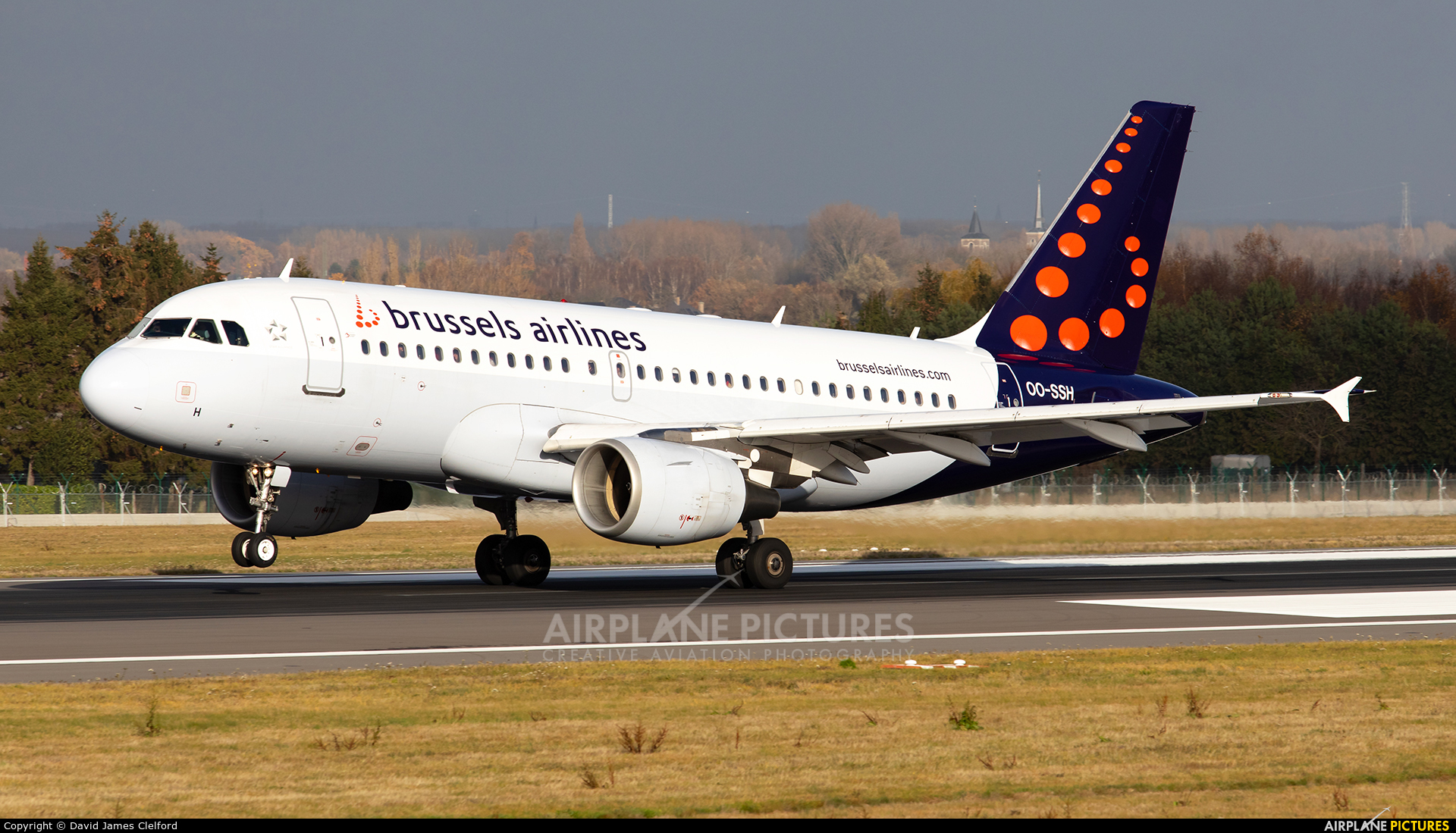 Brussels Airlines OO-SSH aircraft at Brussels - Zaventem