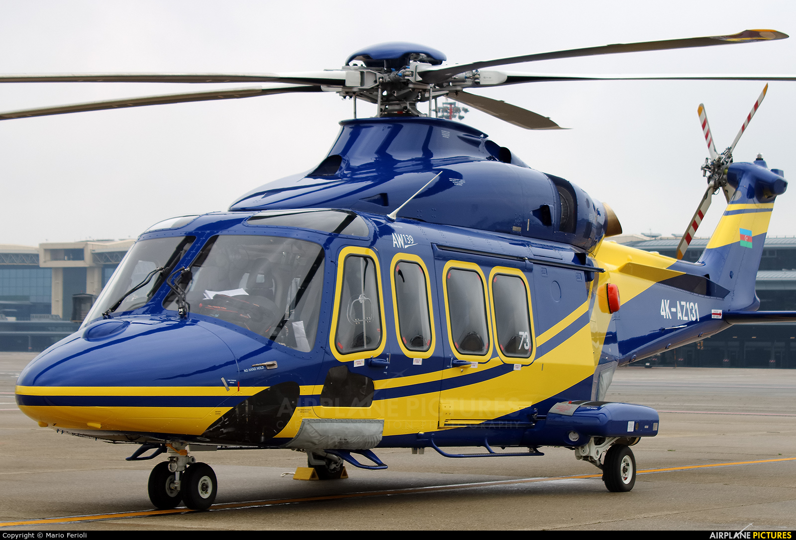 Silk Way Helicopter Services 4K-AZ131 aircraft at Milan - Malpensa