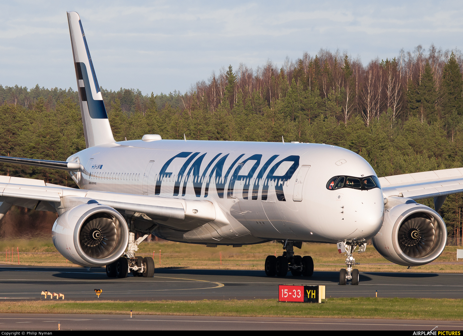 Finnair OH-LWP aircraft at Helsinki - Vantaa