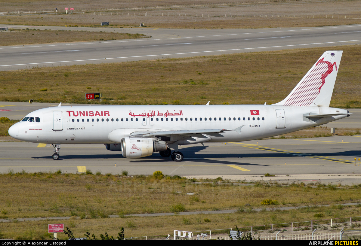 Tunisair TS-IMH aircraft at Marseille Provence