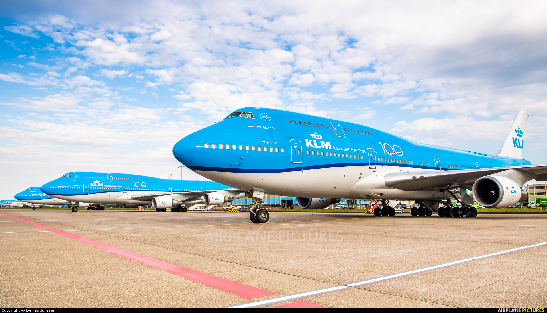 KLM PH-BFW aircraft at Amsterdam - Schiphol