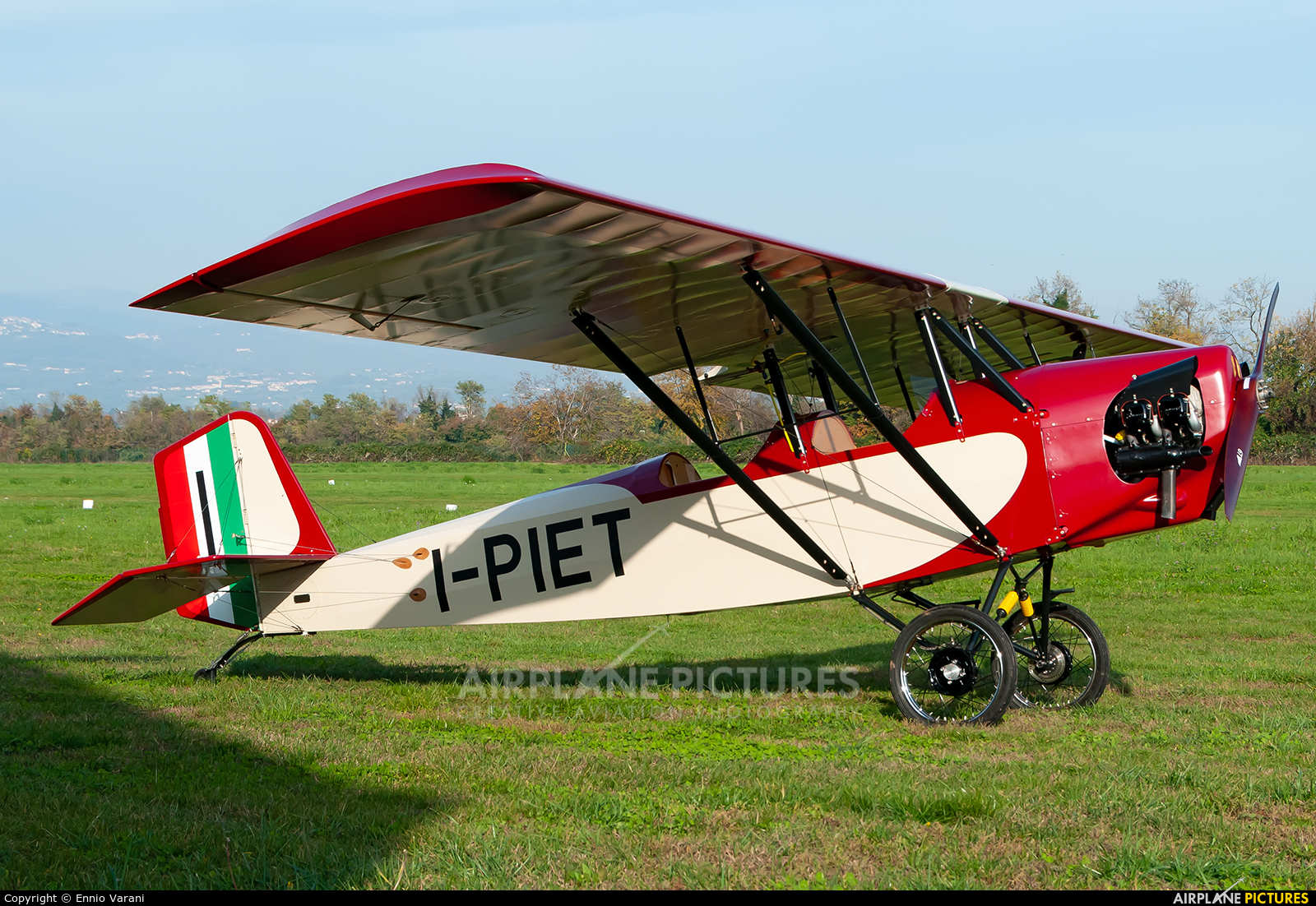 Private I-PIET aircraft at Thiene - Arturo Ferrarin
