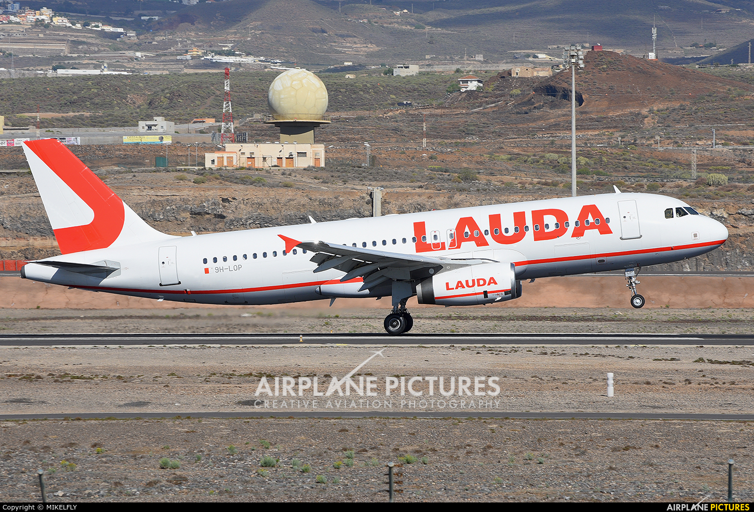 Lauda Europe 9H-LOP aircraft at Tenerife Sur - Reina Sofia