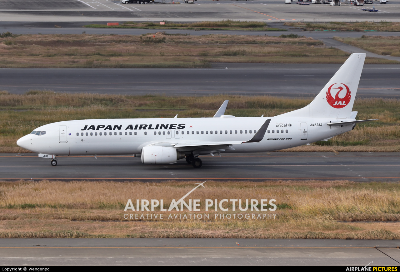 JAL - Japan Airlines JA331J aircraft at Tokyo - Haneda Intl
