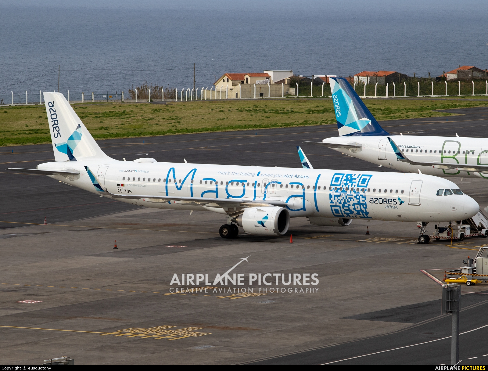 Azores Airlines CS-TSH aircraft at Azores - Ponta Delgada