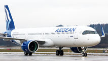 SX-NAB - Aegean Airlines Airbus A321 NEO aircraft