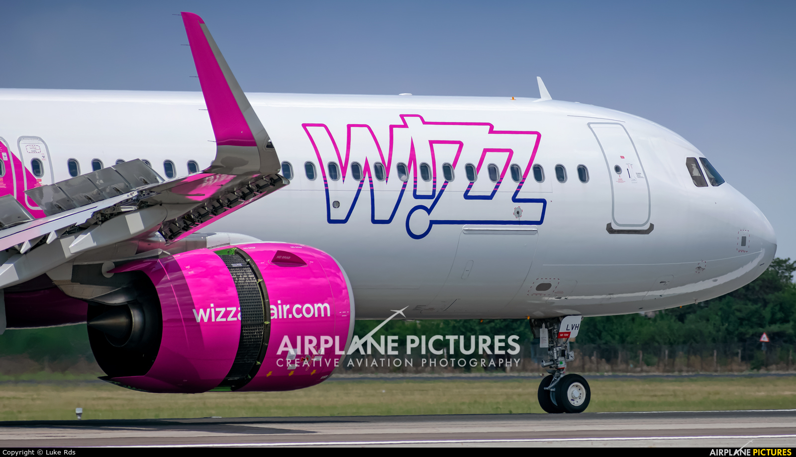 Wizz Air HA-LVH aircraft at Bucharest - Henri Coandă
