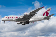 A7-API - Qatar Airways Airbus A380 aircraft