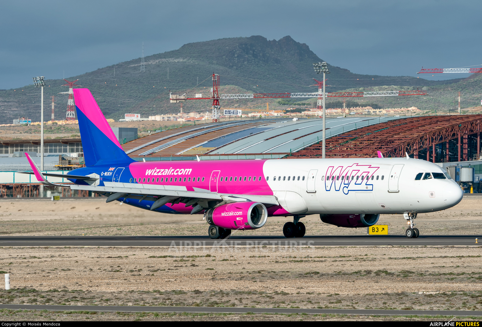 Wizz Air UK G-WUKH aircraft at Tenerife Sur - Reina Sofia