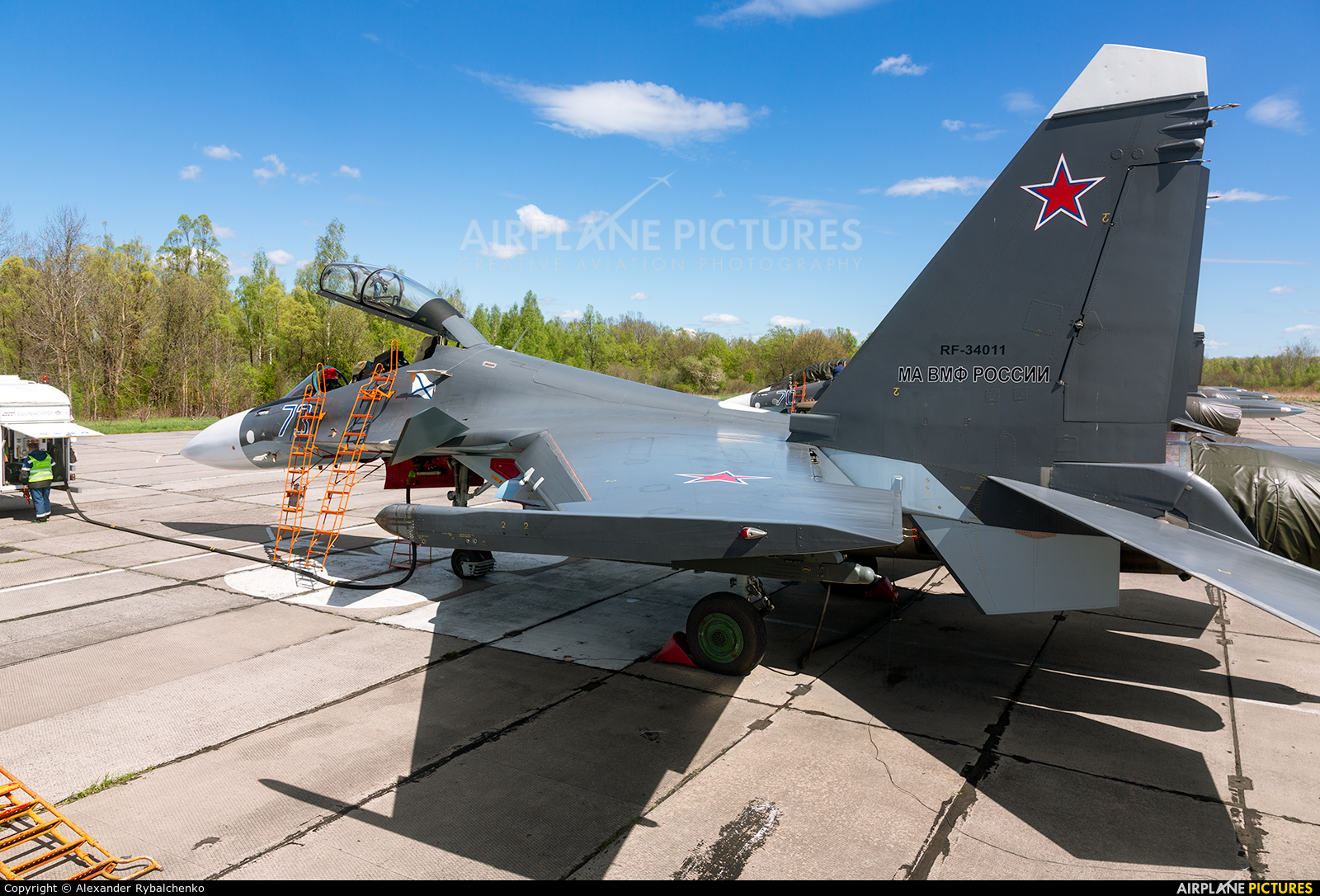 Russia - Navy RF-34011 aircraft at Undisclosed Location
