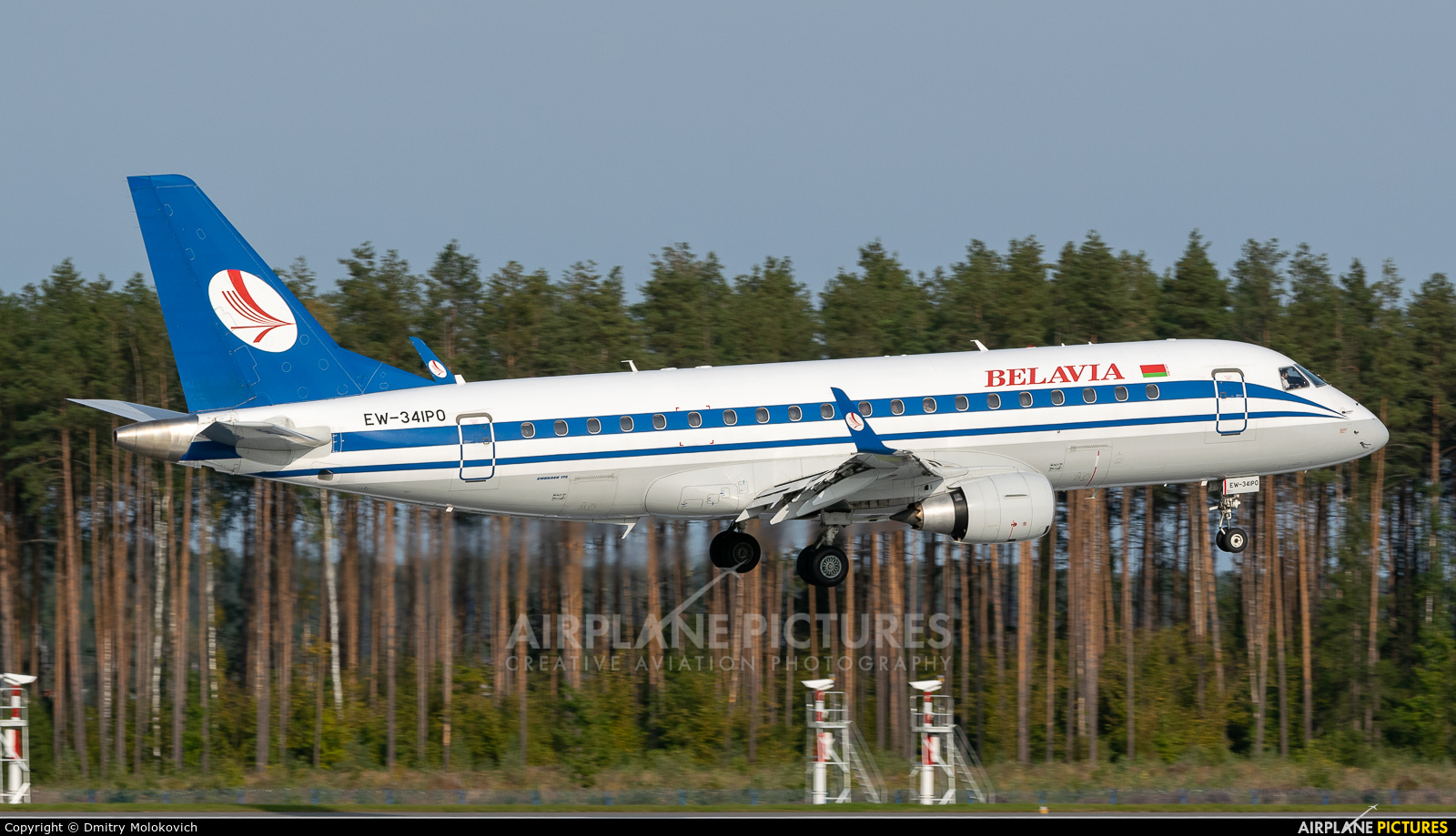 Belavia EW-341PO aircraft at Minsk Intl