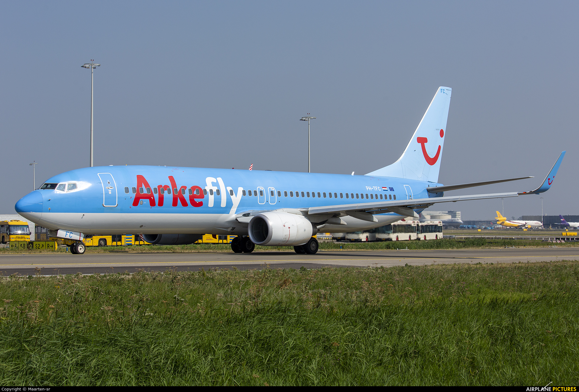 Arke/Arkefly PH-TFC aircraft at Amsterdam - Schiphol