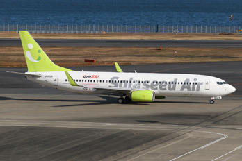 JA802X - Solaseed Air - Skynet Asia Airways Boeing 737-800