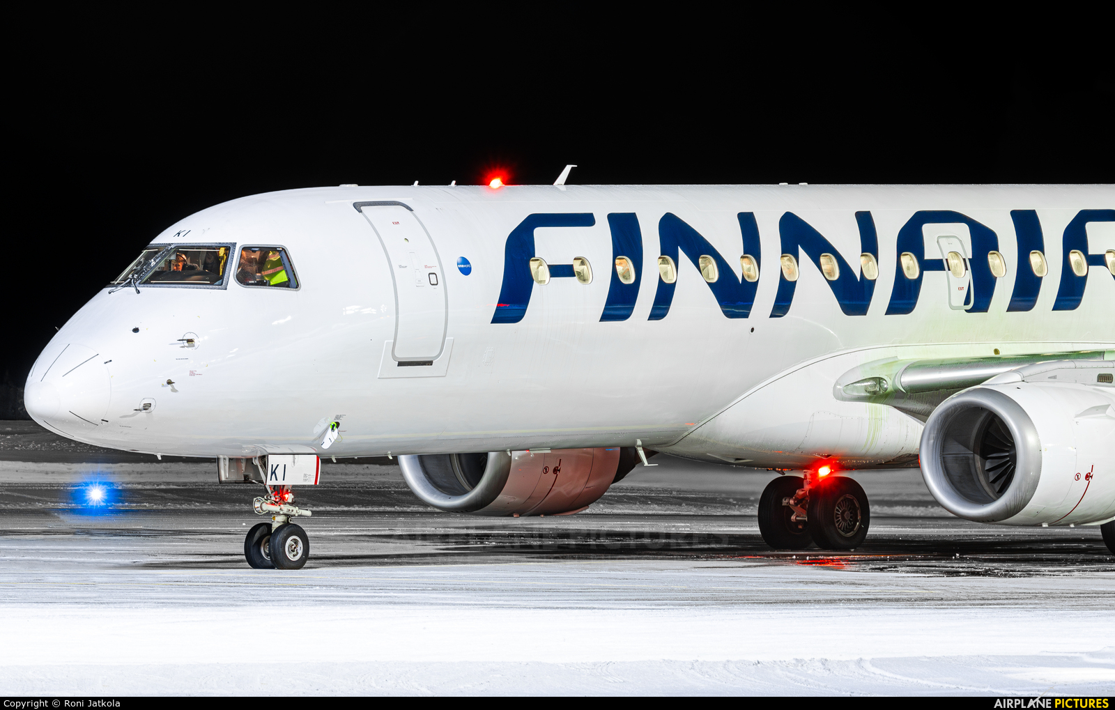 Finnair OH-LKI aircraft at Kittilä
