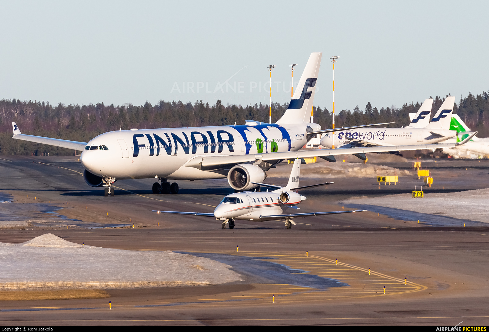 Finnair OH-LTO aircraft at Helsinki - Vantaa