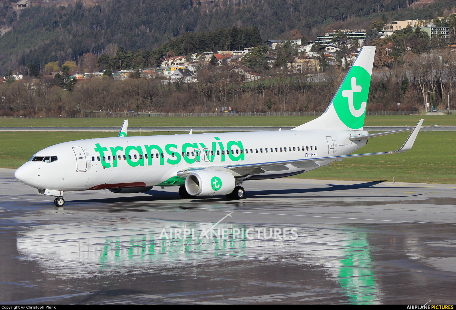 Transavia PH-HXL aircraft at Innsbruck