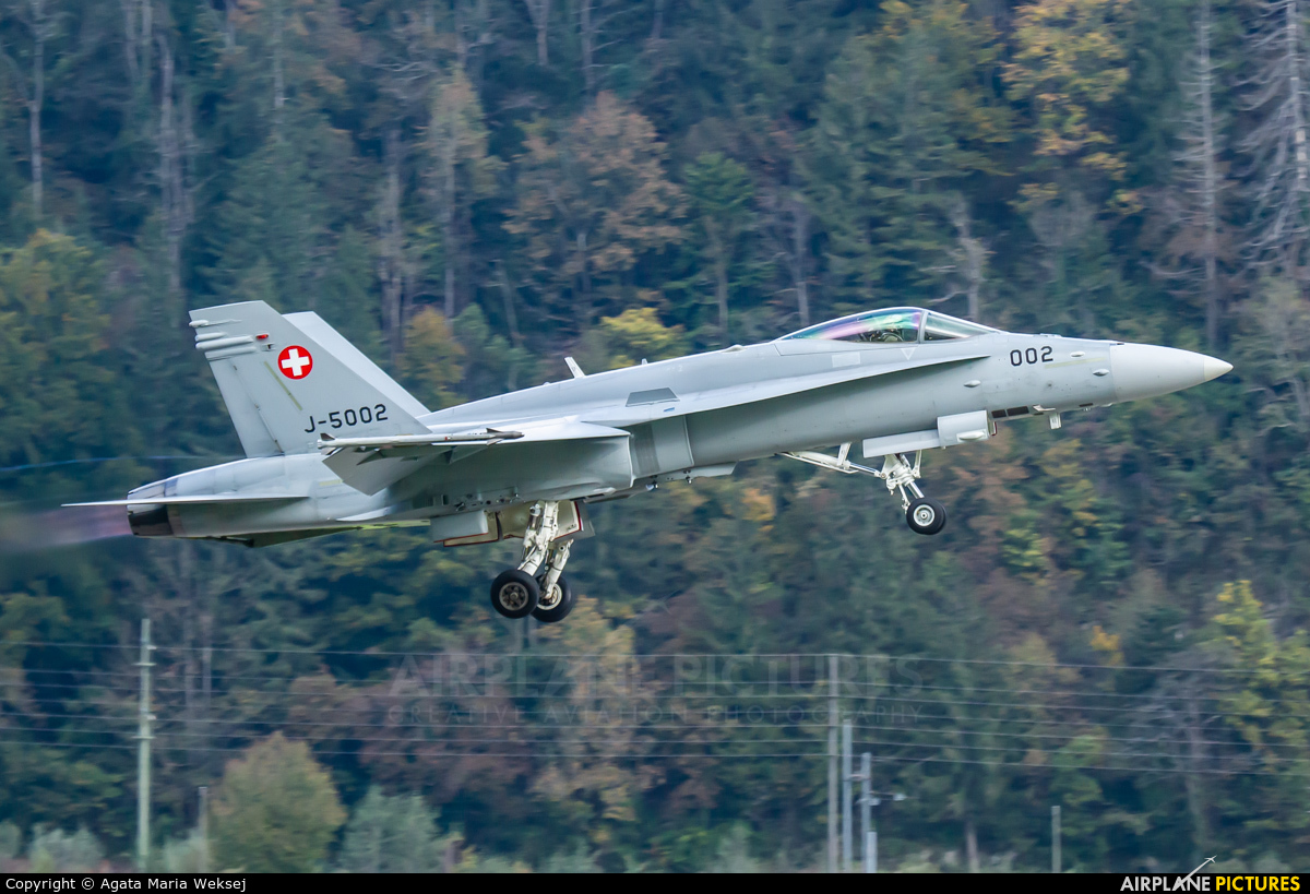 Switzerland - Air Force J-5002 aircraft at Meiringen