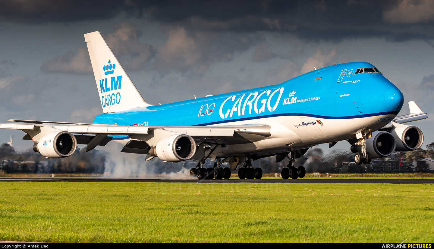 KLM Cargo PH-CKA aircraft at Amsterdam - Schiphol