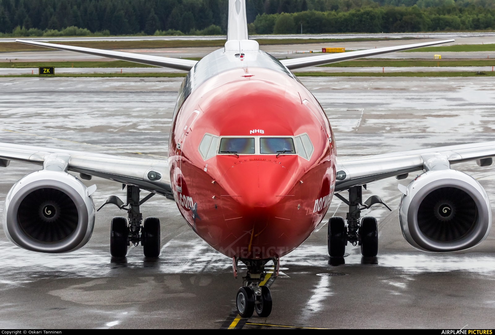 Norwegian Air Shuttle LN-NHB aircraft at Stockholm - Arlanda