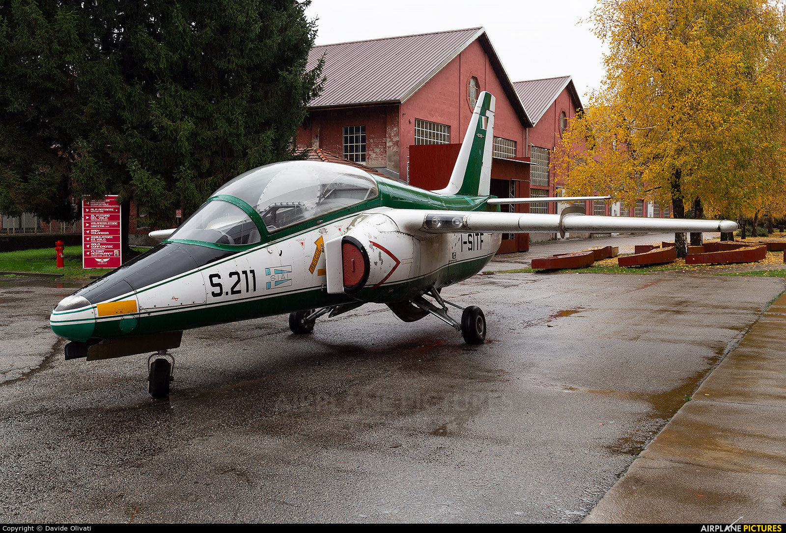 Private I-SITF aircraft at Milan -  Volandia Aviation Museum