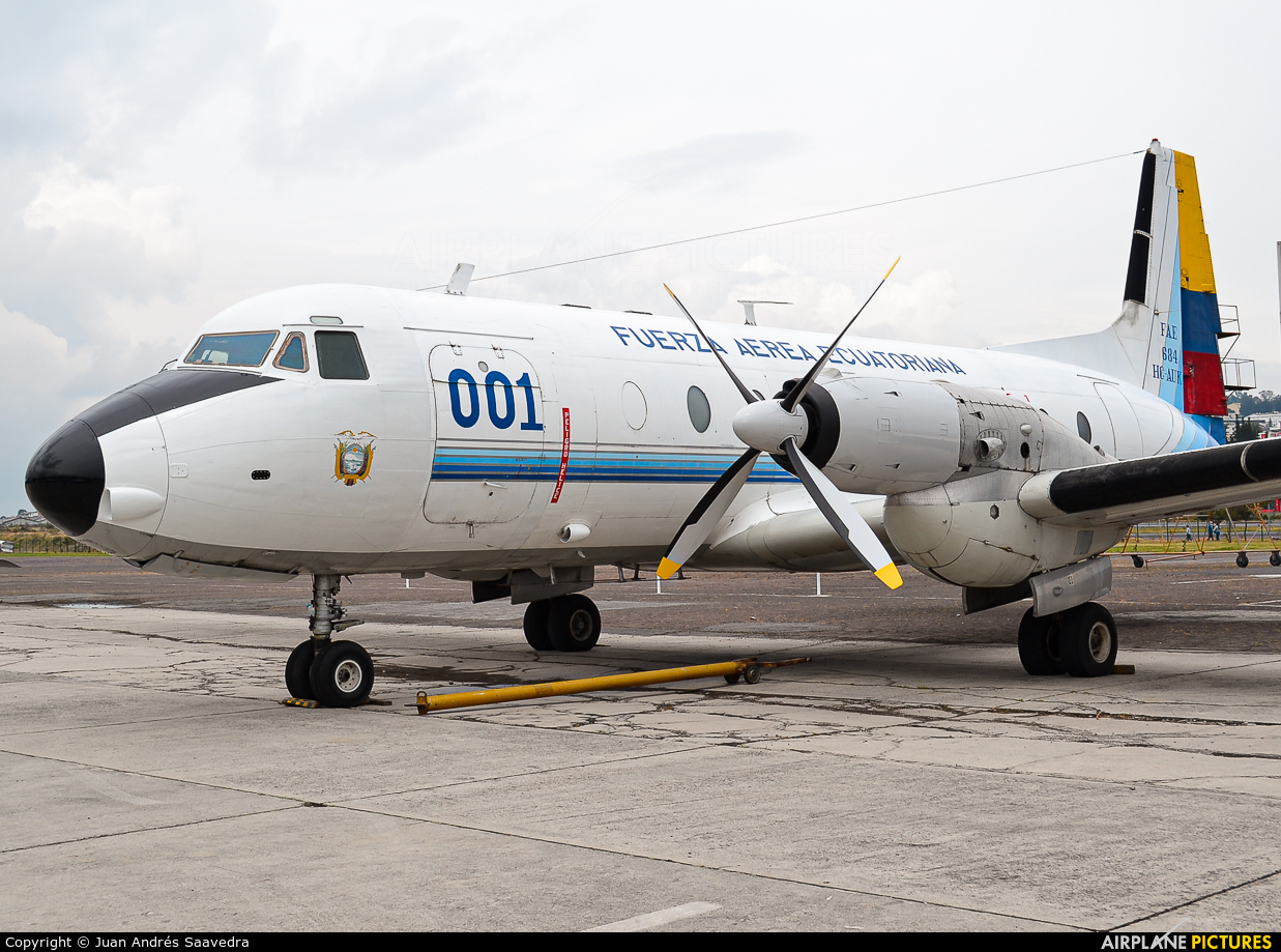 Ecuador - Air Force HC-AUK aircraft at Quito - Mariscal Sucre