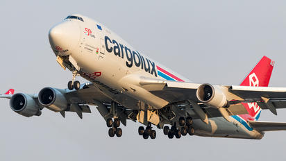 LX-MCL - Cargolux Boeing 747-400F, ERF