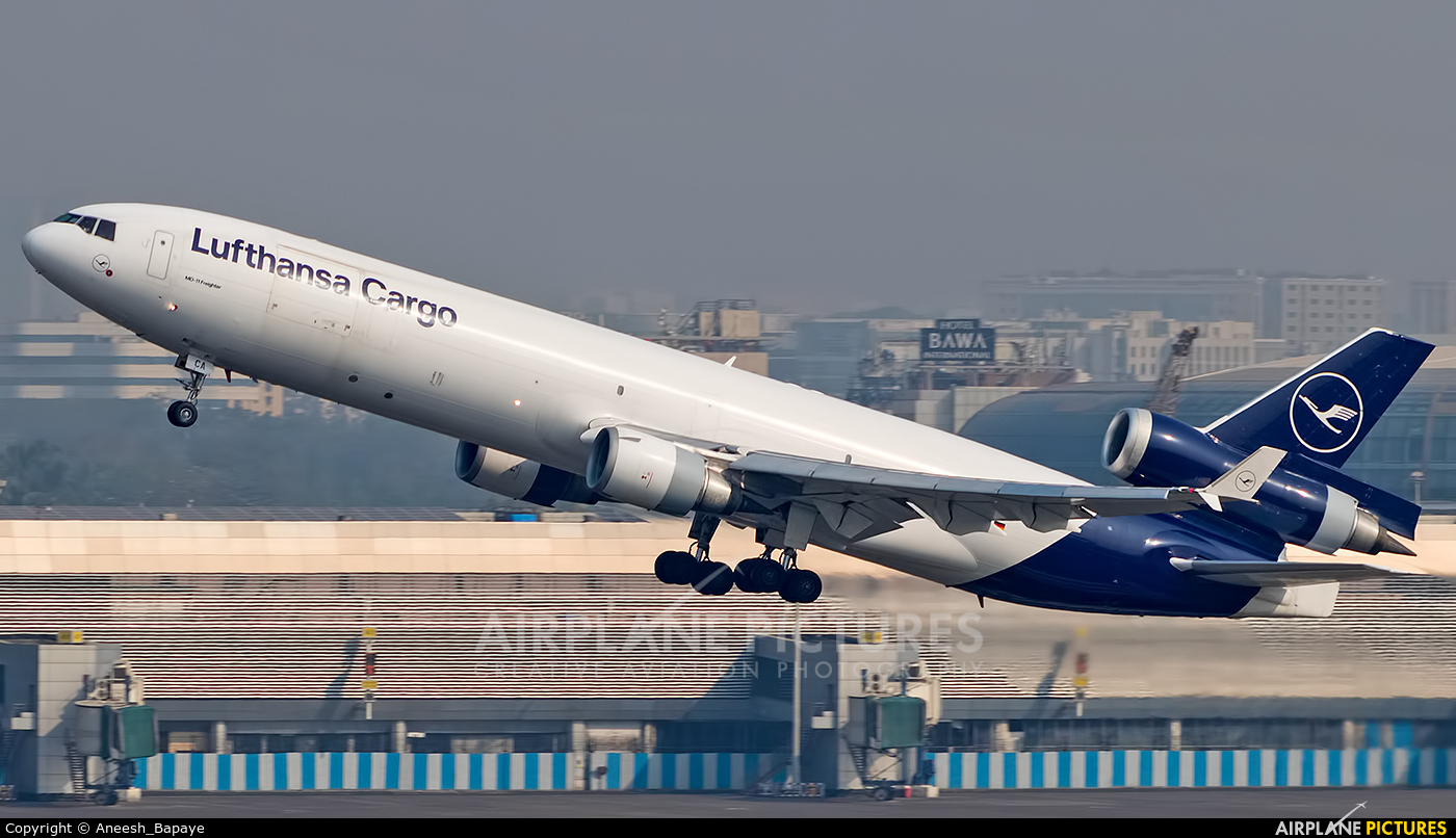 Lufthansa Cargo D-ALCA aircraft at Mumbai - Chhatrapati Shivaji Intl