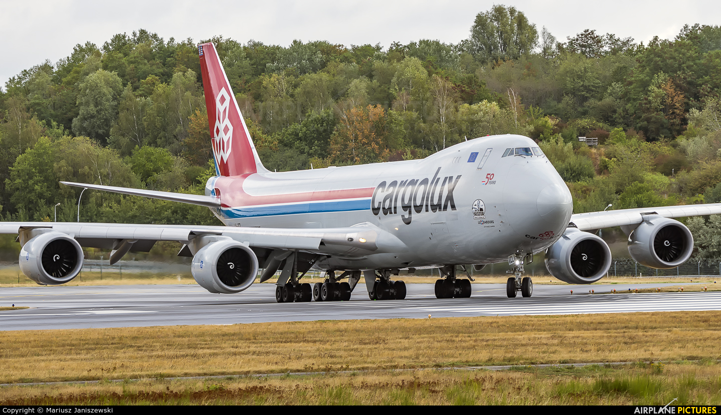 Cargolux LX-VCL aircraft at Luxembourg - Findel