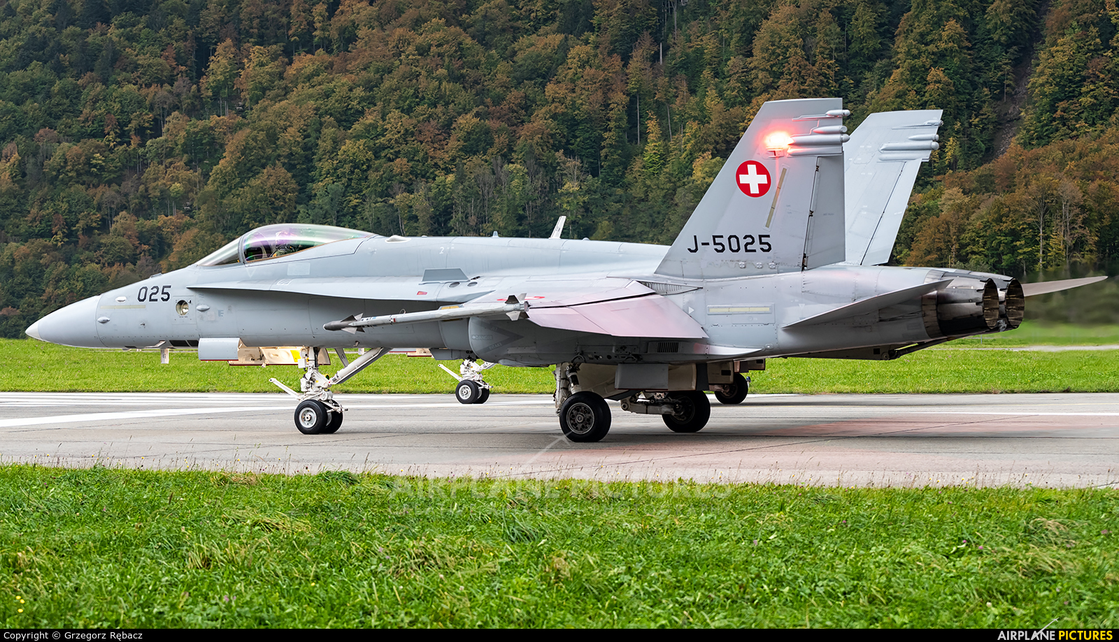Switzerland - Air Force J-5025 aircraft at Meiringen