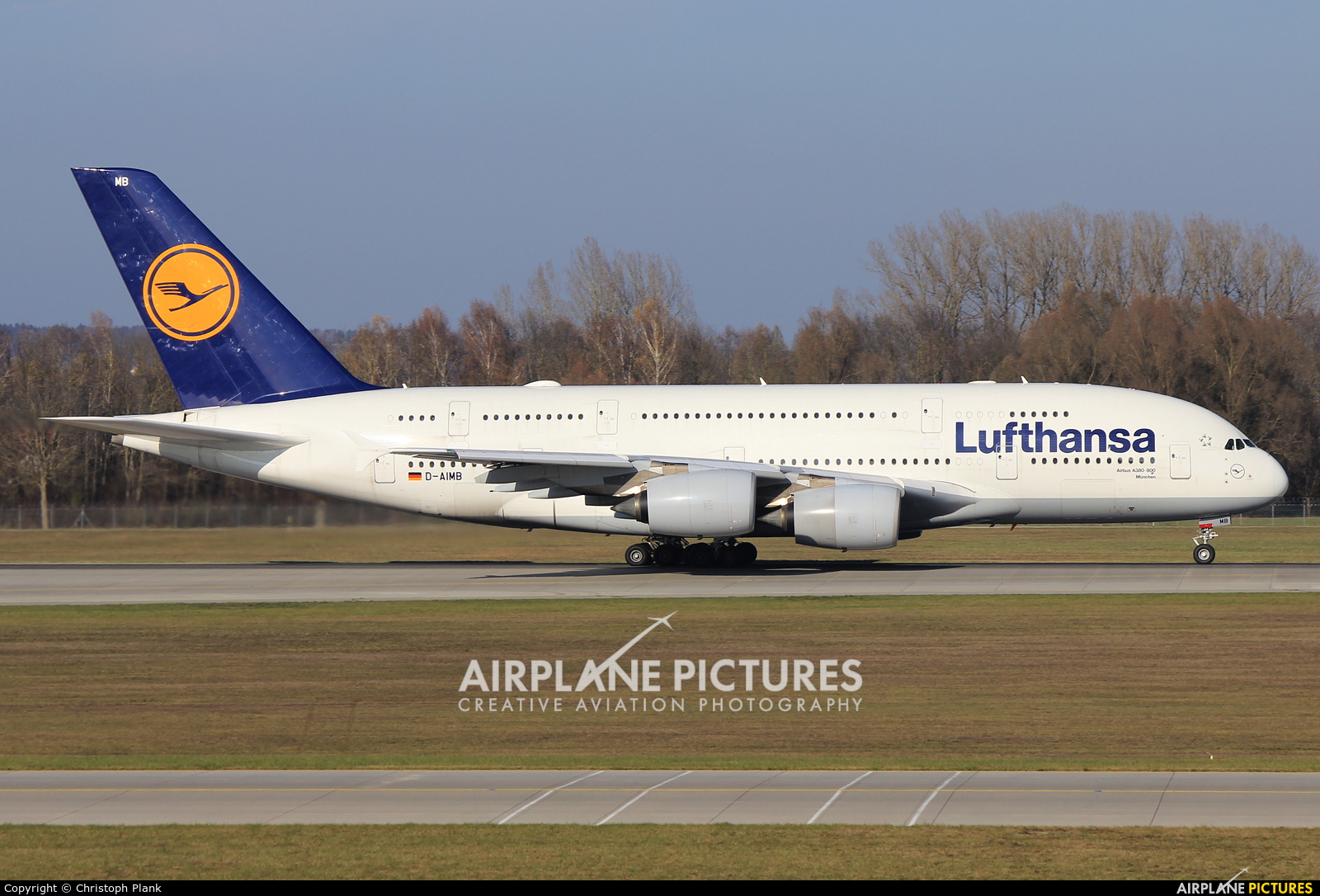Lufthansa D-AIMB aircraft at Munich