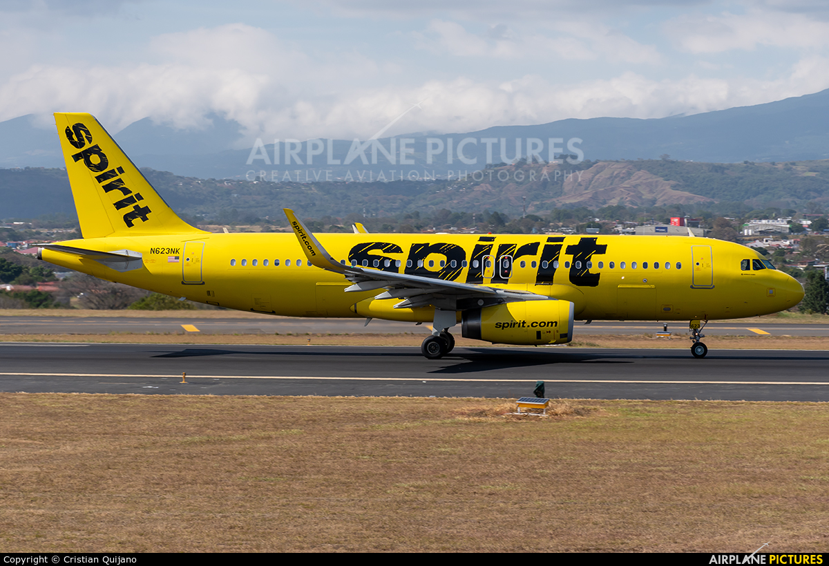 Spirit Airlines N623NK aircraft at San Jose - Juan Santamaría Intl