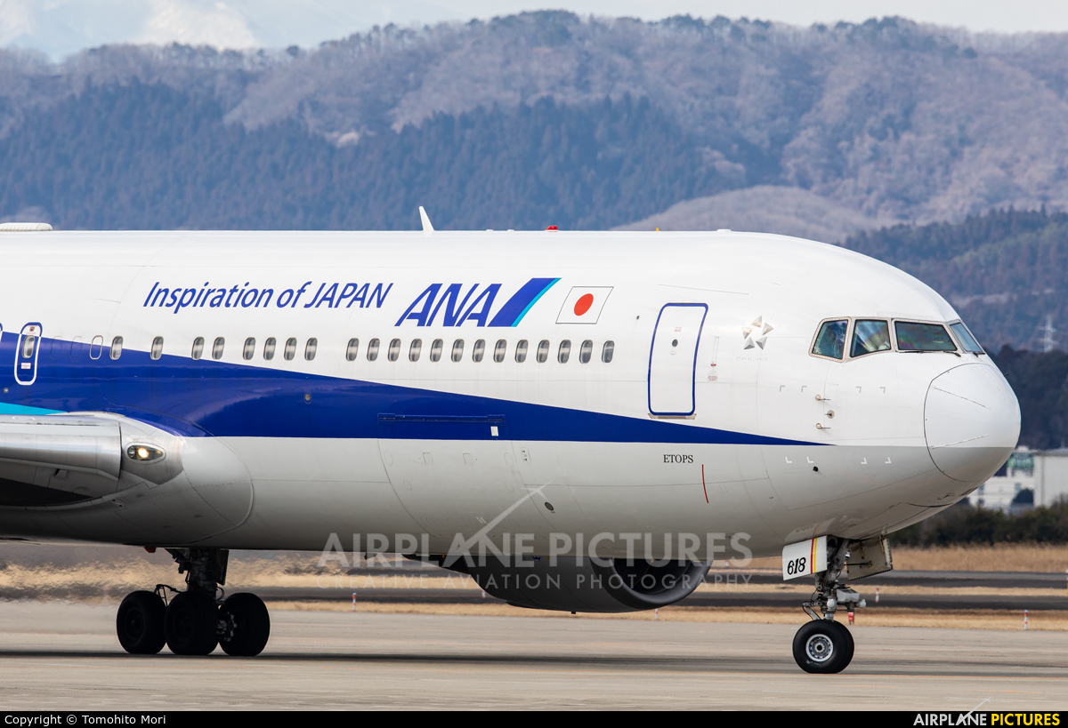 ANA - All Nippon Airways JA618A aircraft at Sendai