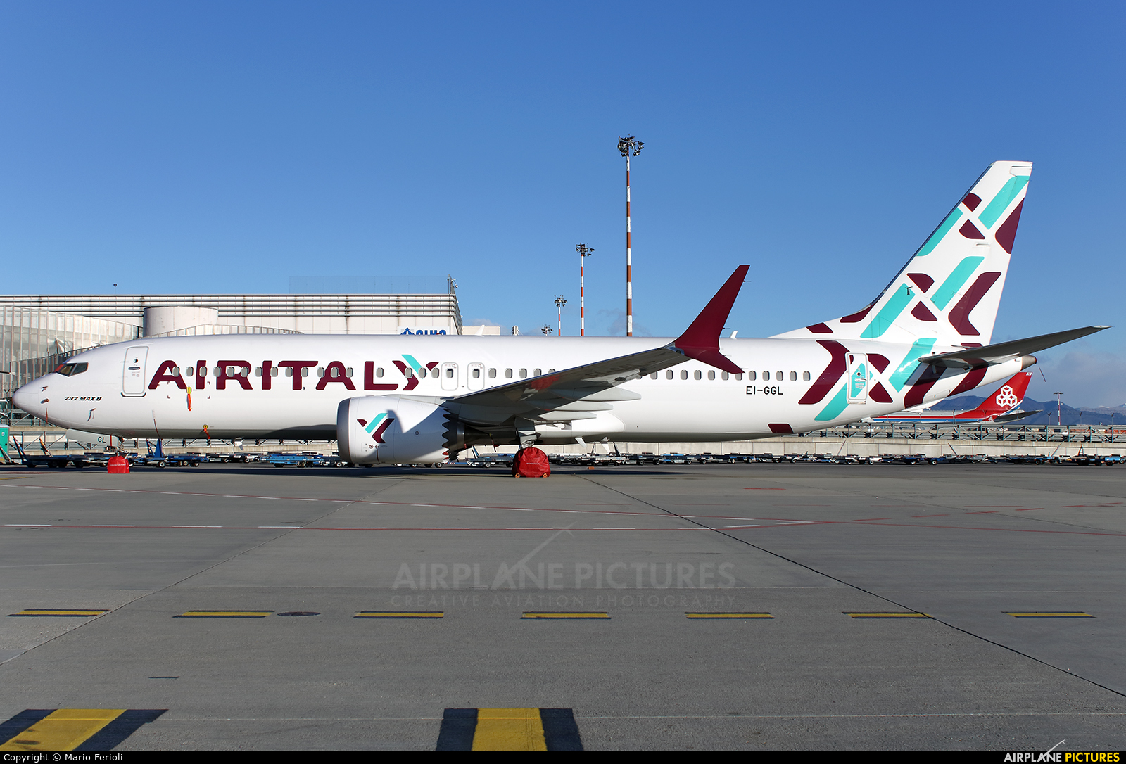 Air Italy EI-GGL aircraft at Milan - Malpensa