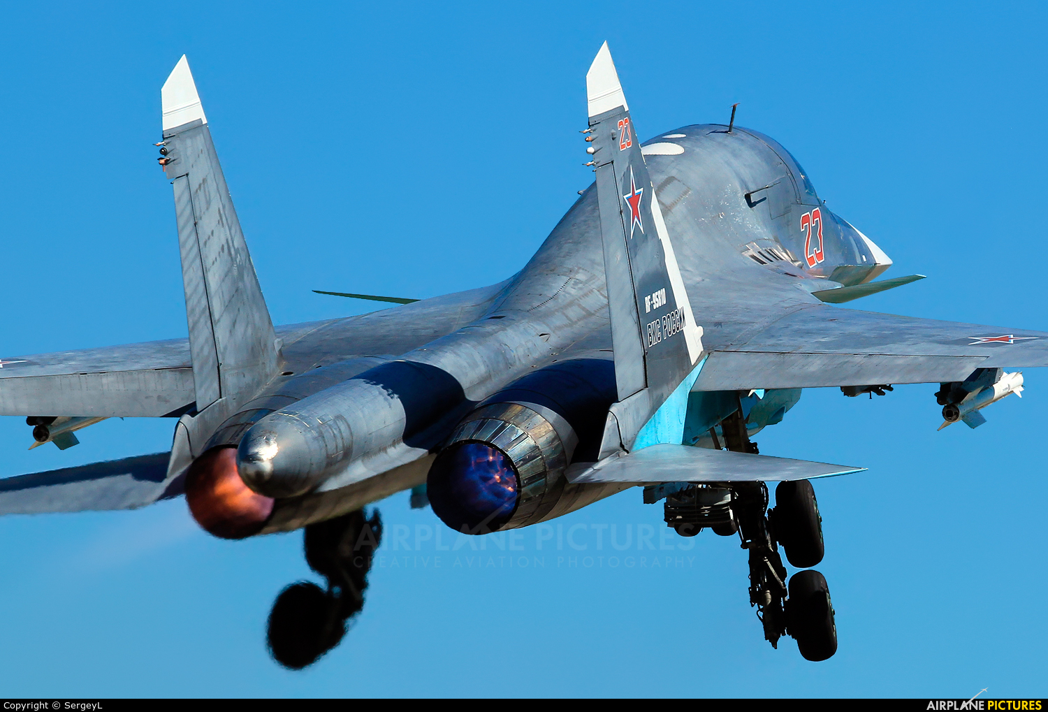 Russia - Air Force RF-95810 aircraft at Undisclosed Location