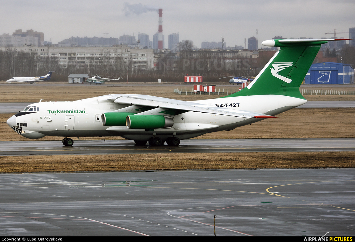 Turkmenistan Airlines EZ-F427 aircraft at St. Petersburg - Pulkovo