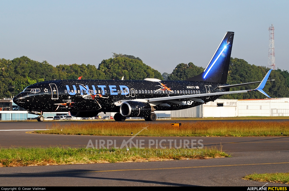 United Airlines N36272 aircraft at Guatemala - La Aurora