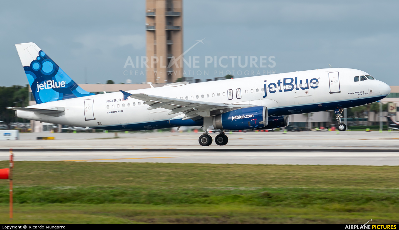 JetBlue Airways N649JB aircraft at Fort Lauderdale - Hollywood Intl