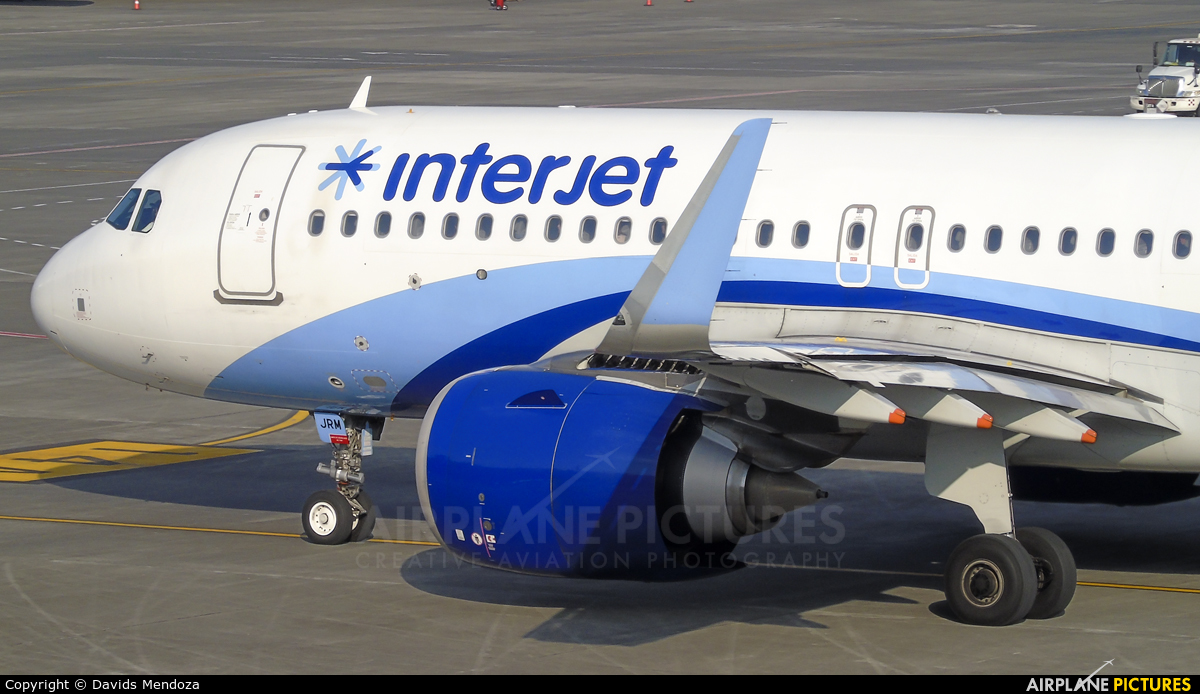 Interjet XA-JRM aircraft at Guatemala - La Aurora