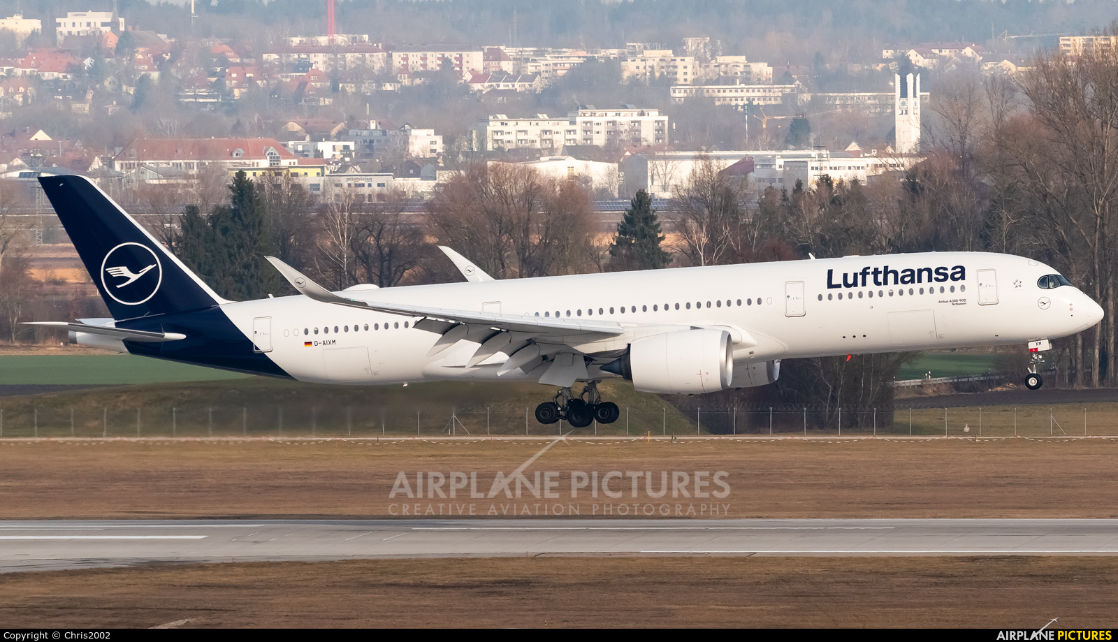 Lufthansa D-AIXM aircraft at Munich