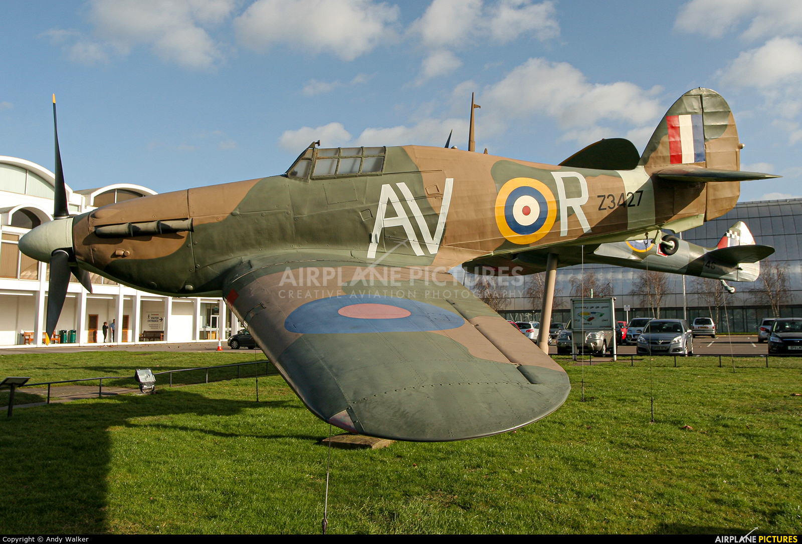 Royal Air Force Z3427 aircraft at Hendon - RAF Museum